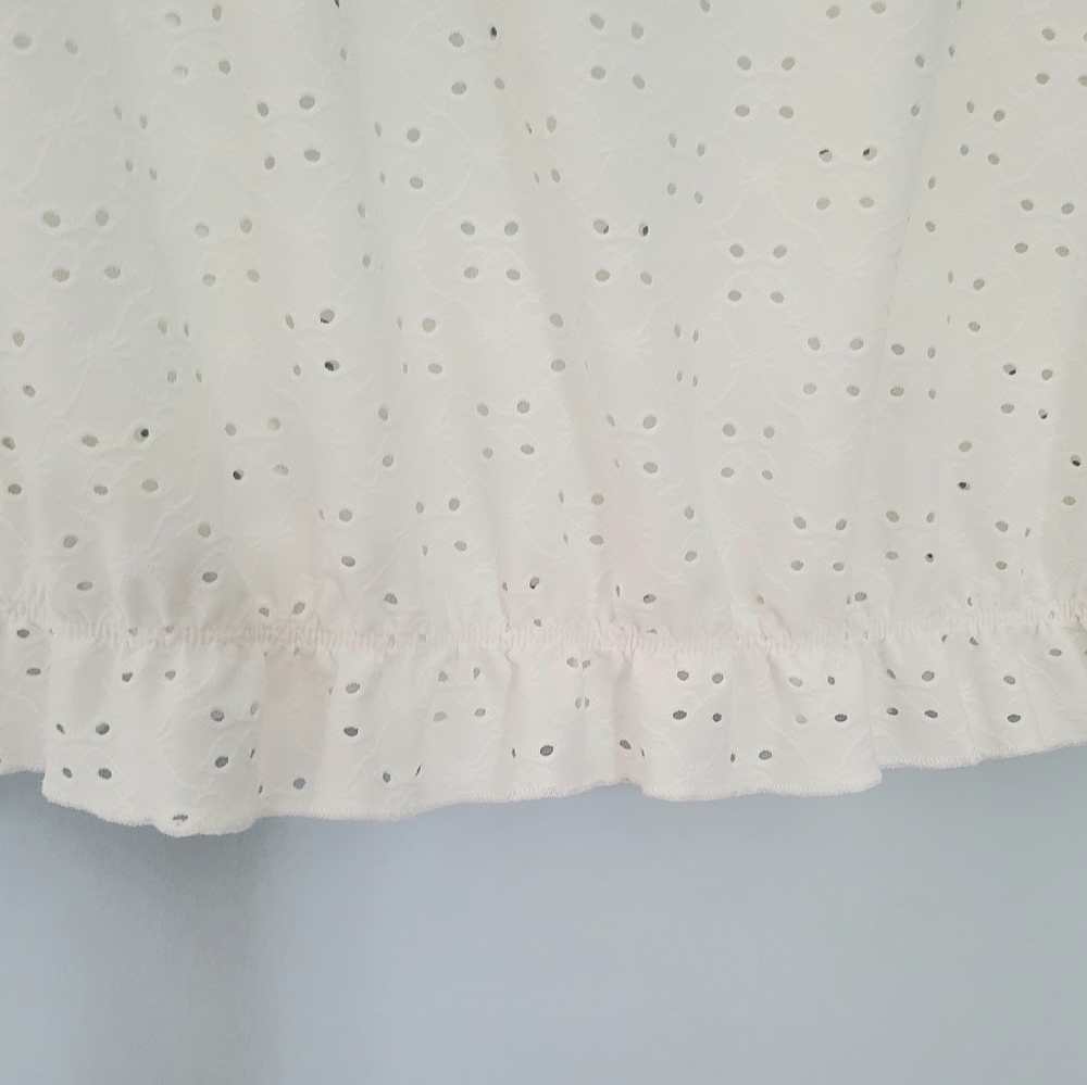 Eyelet Ruffle Top - Picture 3 of 3